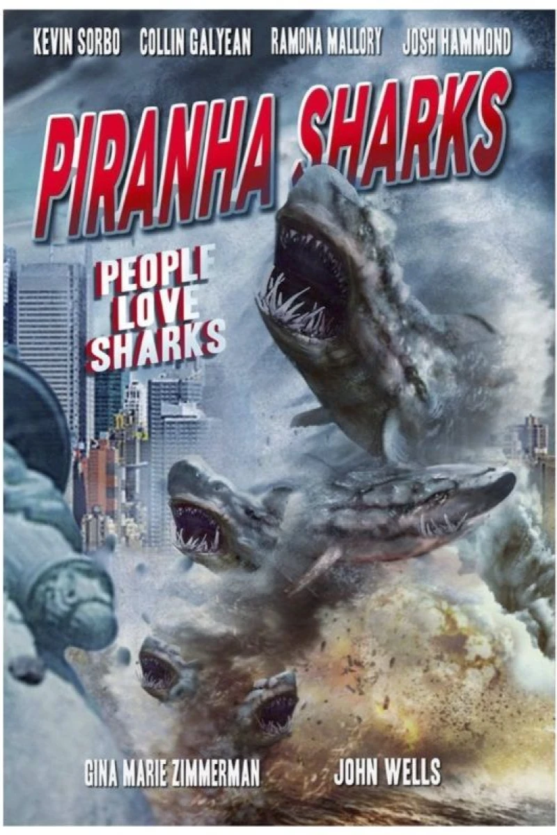 Piranha Sharks Plakat