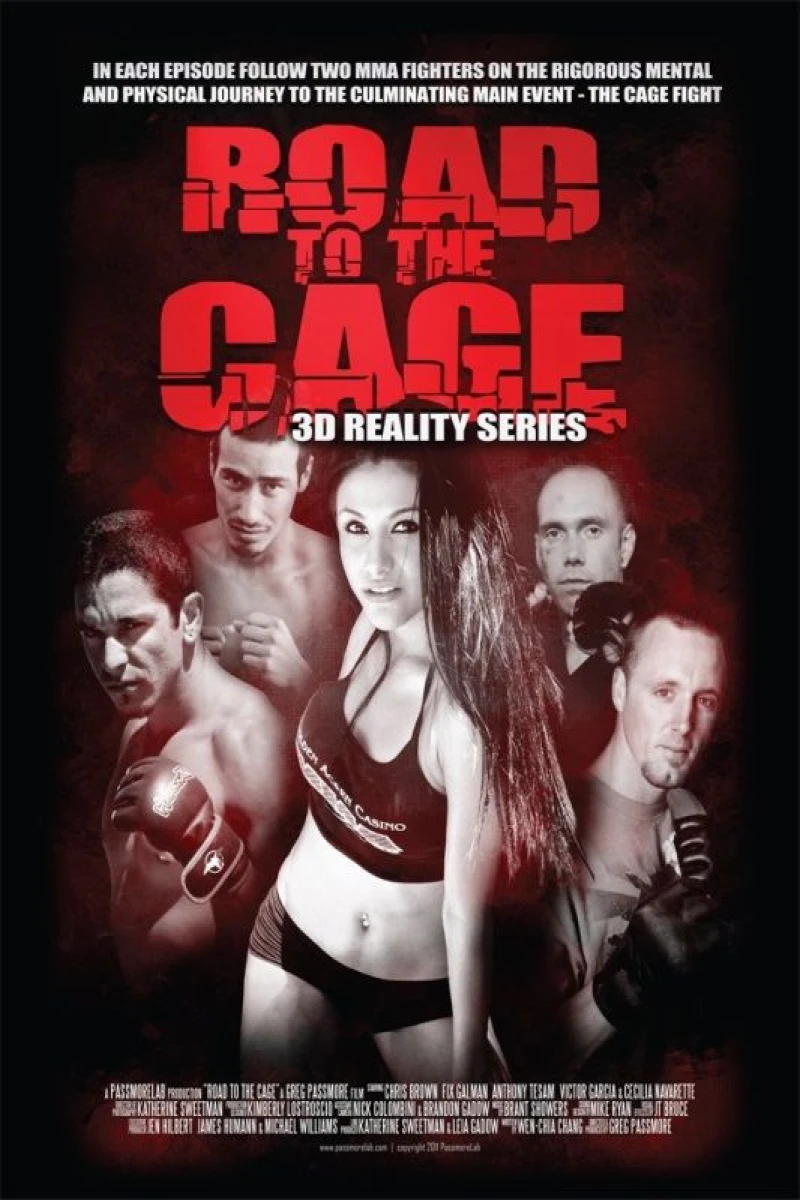 Road to the Cage 3D Plakat