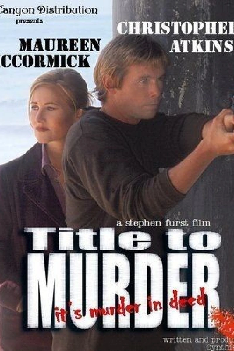 Title to Murder Plakat