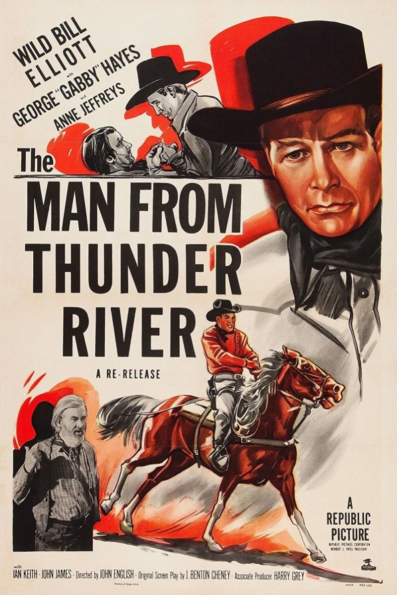 The Man from Thunder River Plakat