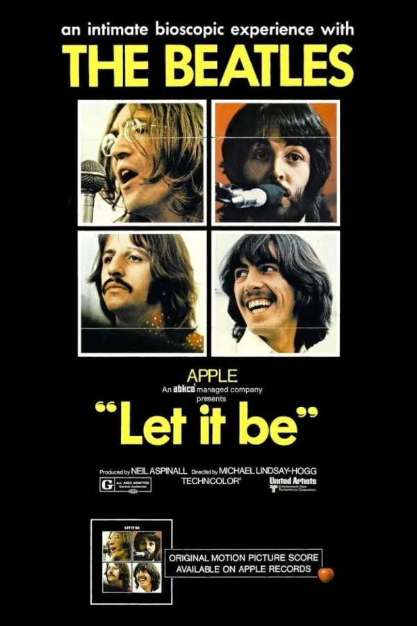 Let It Be Plakat