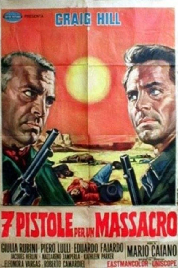 Seven Pistols for a Massacre Plakat