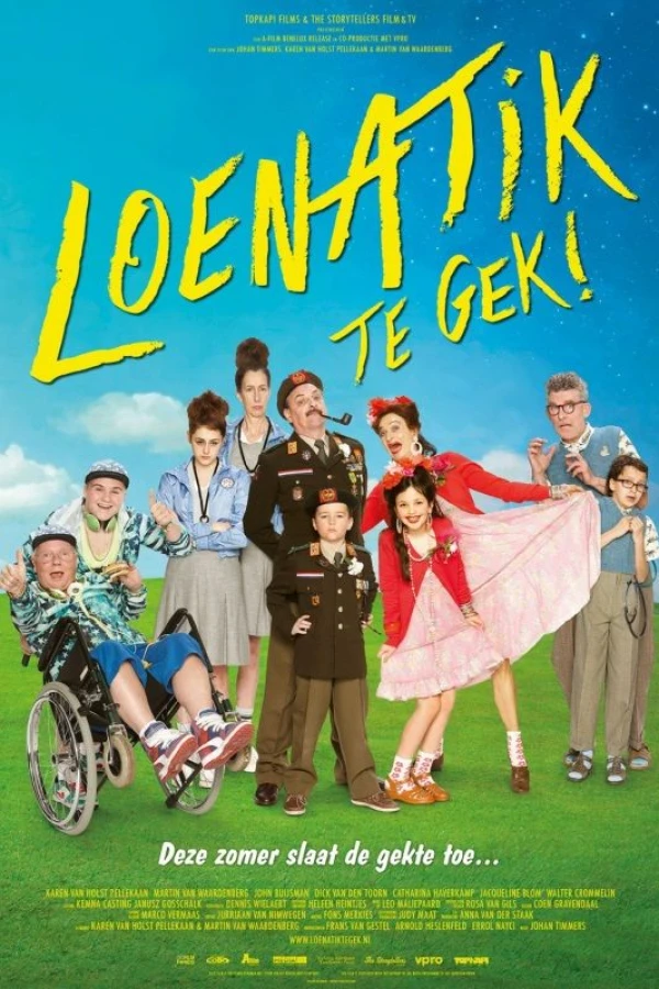 Loenatik, te gek! Plakat