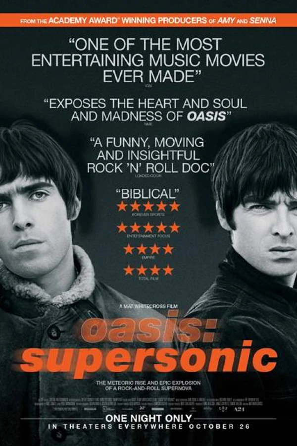 Oasis: Supersonic Plakat