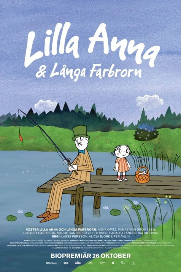 Lilla Anna och Långa farbrorn Plakat