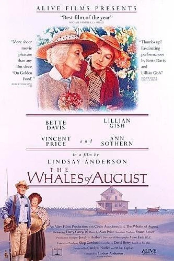 The Whales of August Plakat