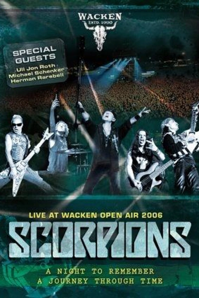 Scorpions: Live at Wacken Open Air 2006 - A Night to Remember: A Journey Through Time Plakat