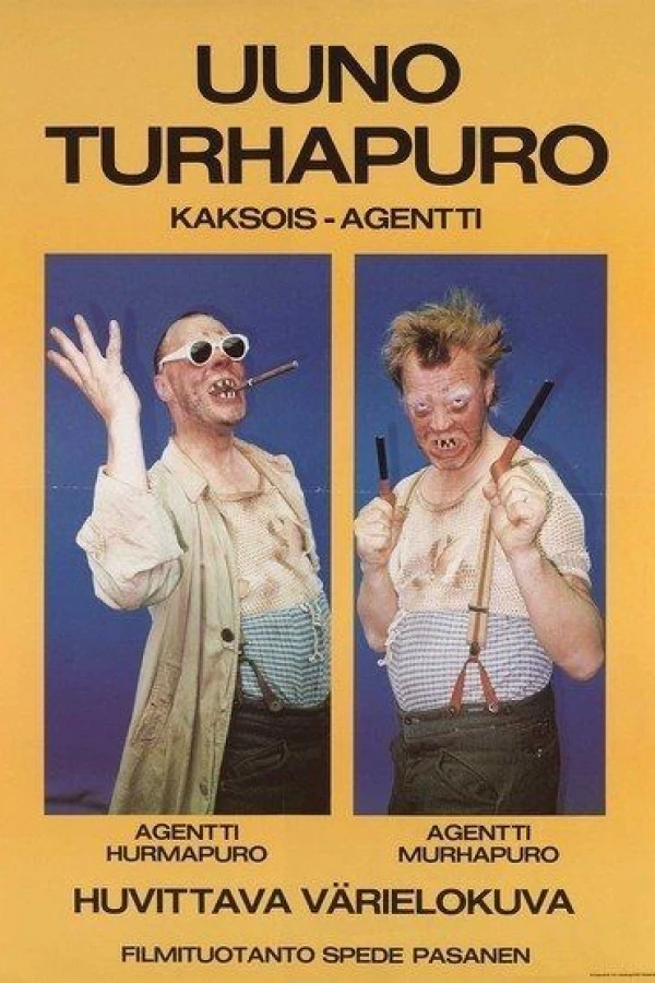 Uuno Turhapuro - kaksoisagentti Plakat