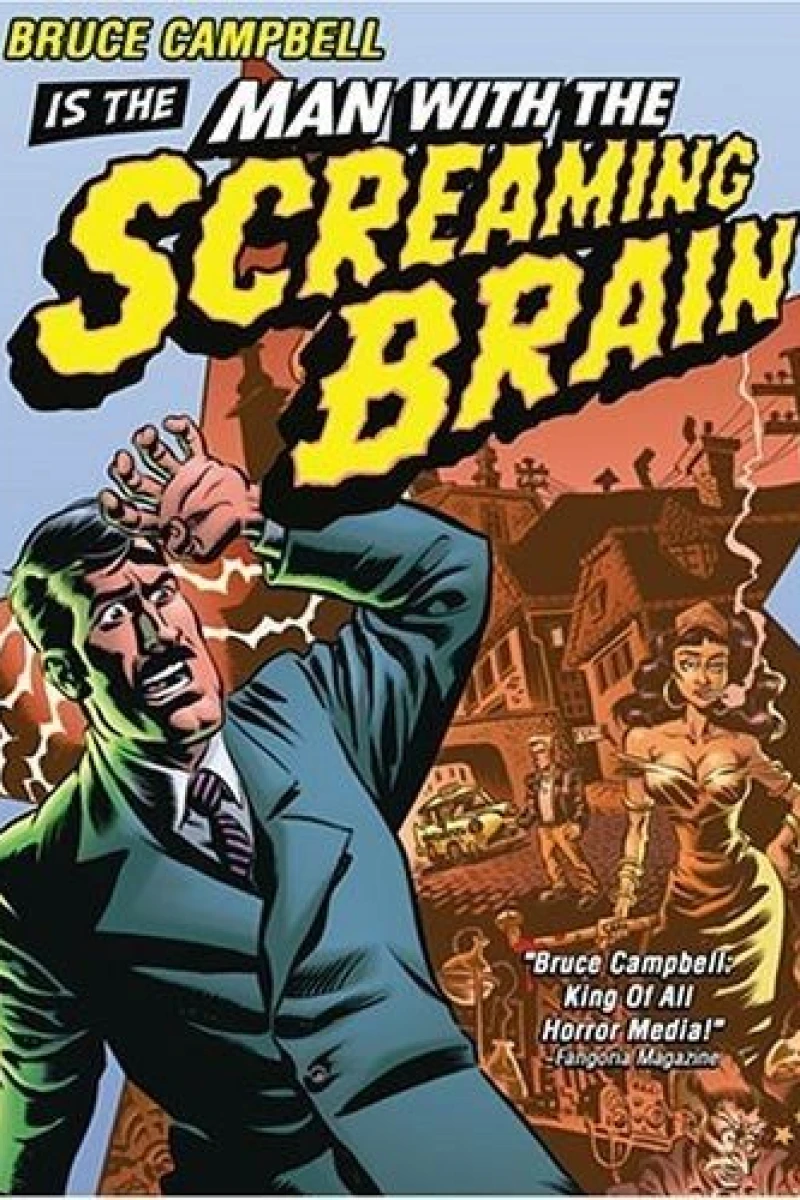 Man with the Screaming Brain Plakat