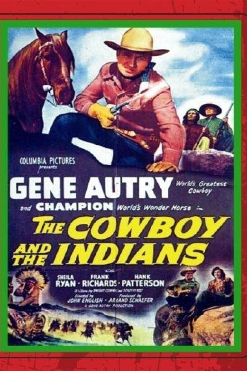 The Cowboy and the Indians Plakat