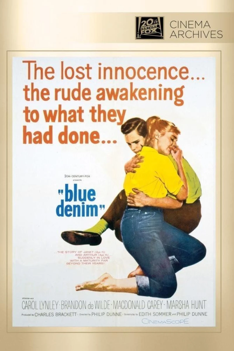 Blue Denim Plakat