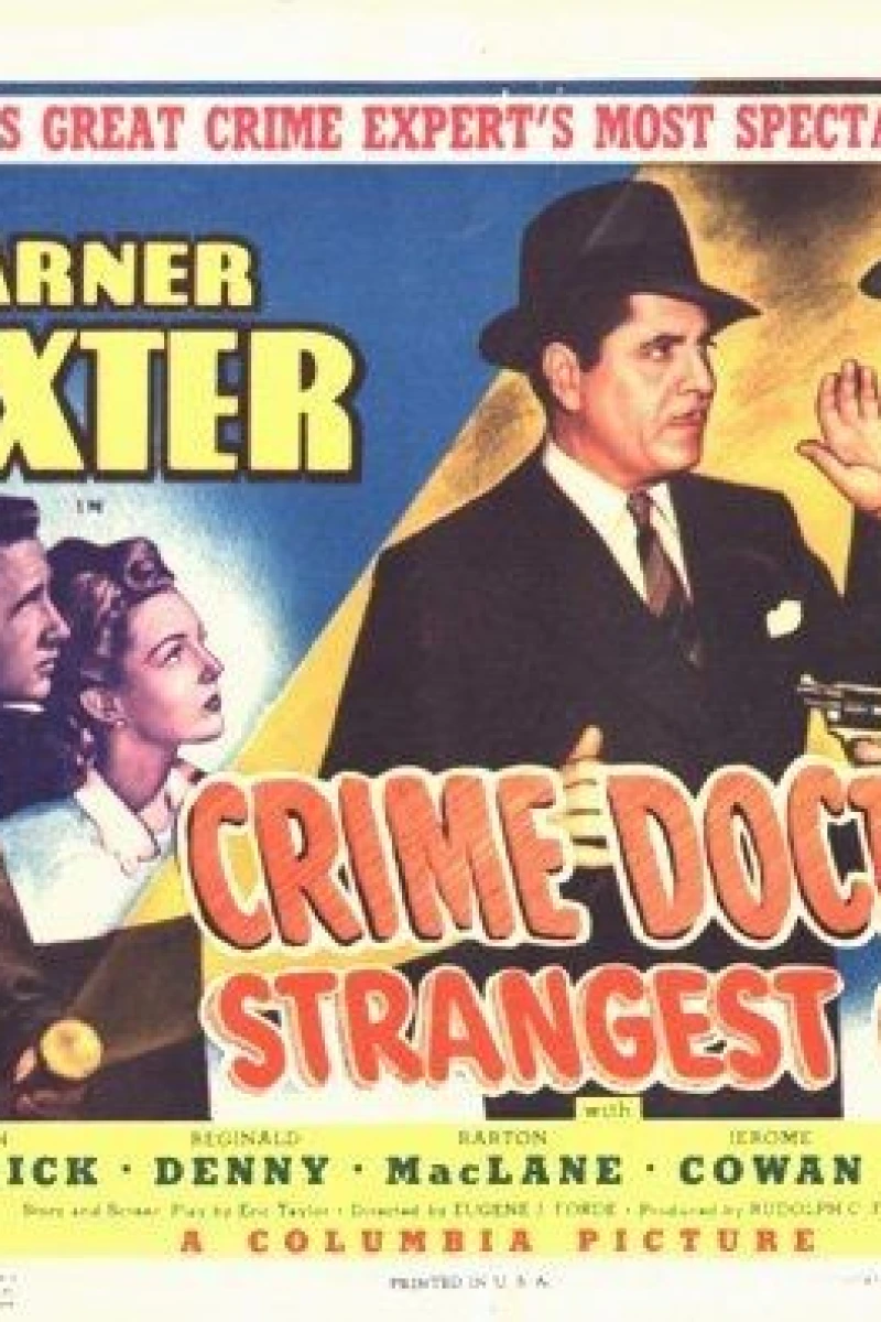 The Crime Doctor's Strangest Case Plakat